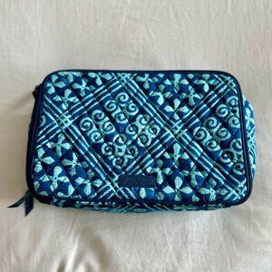 Vera Bradley Large Blush & Brush Makeup Case NWT, Color: Cuban Tiles